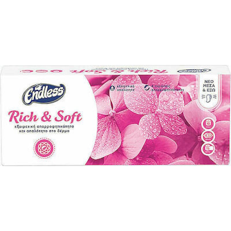 Χαρτί Υγείας Endless 4Φ. Rich & Soft 10 Ρολά 105gr