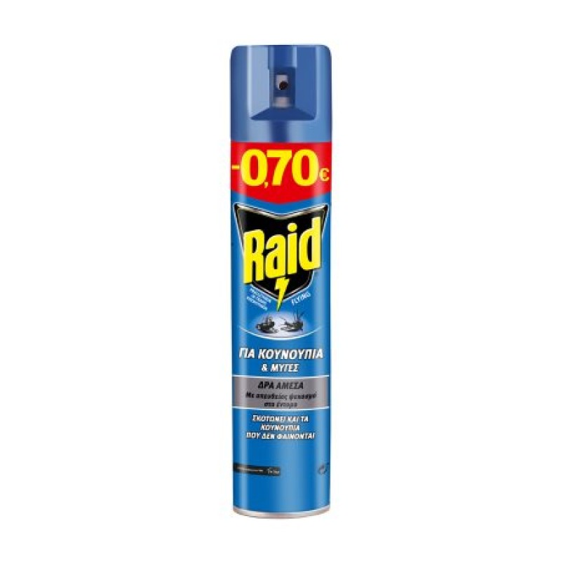 Raid Εντομοκτόνο Σε Σπρέι 300ml