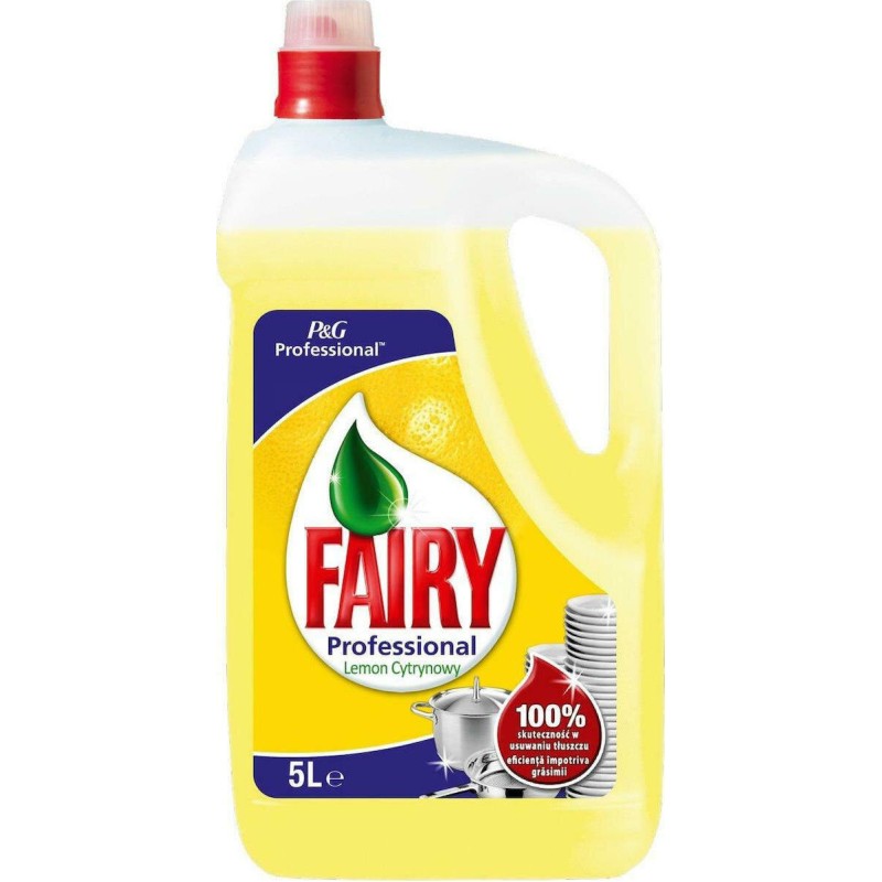 Fairy Expert Υγρό Πιάτων Lemon 5L 