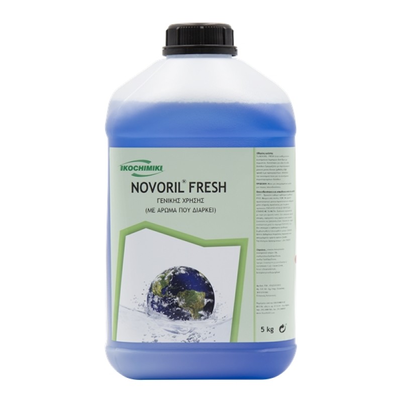 Novoril Fresh Ουδέτερο Καθαριστικό Ευαίσθητων Επιφανειών 5lt