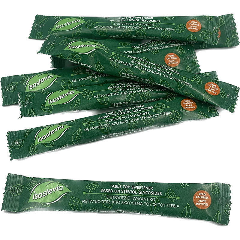 Γλυκαντικό stevia σε sticks Isostevia 500τμχ