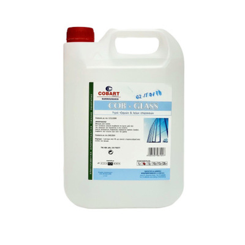 Cobart Υγρό Τζαμιών Λευκό 4L