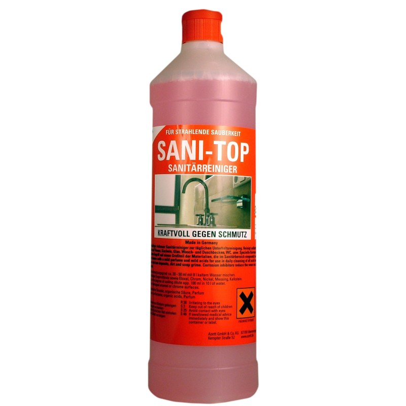 Sani Top Υγρό Παχύρευστο Όξινο Καθαριστικό WC 1L 
