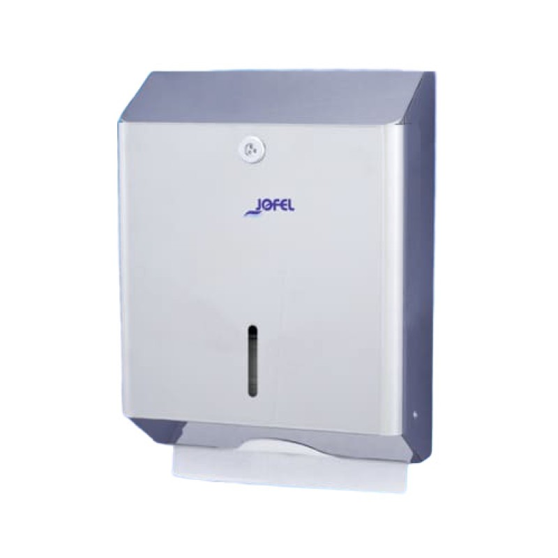 Jofel Συσκευή Inox Χειροπετσέτας Ζικ-Ζακ ΑΗ12200