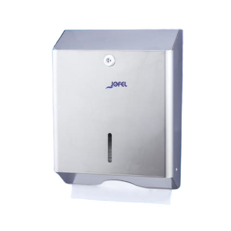 Jofel Συσκευή Inox Ματ Χειροπετσέτας Ζικ-Ζακ ΑΗ14200