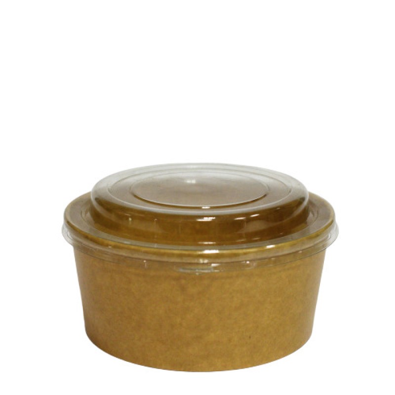 Μπωλ Craft Σαλάτας Στρογγυλό 1300ml + Καπάκι 50τεμ.