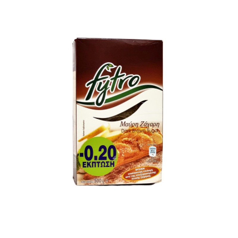 Ζάχαρη Dark Brown Fytro 500gr