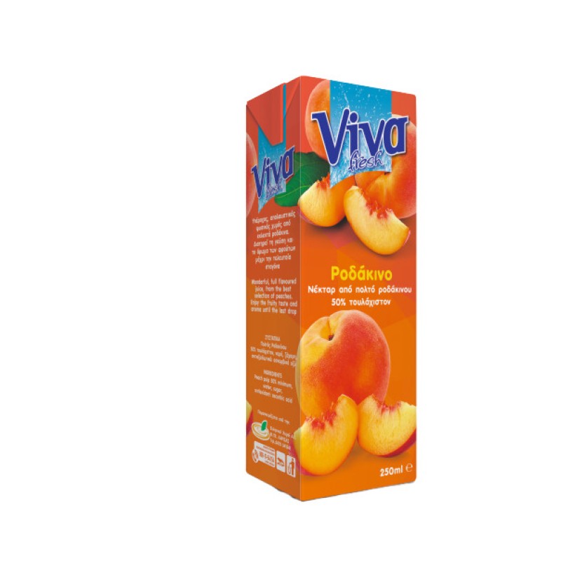 Viva Xυμός Νέκταρ Ροδάκινο 250ml