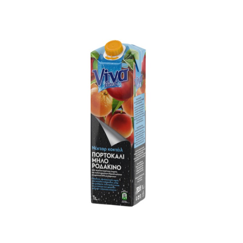 Viva Xυμός Νέκταρ Φρουτοποτό (3 Φρούτα) 1L