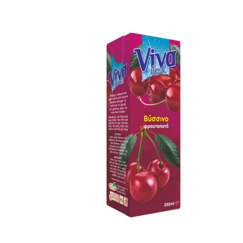 Viva Φρουτοποτό Βύσσινο 250ml