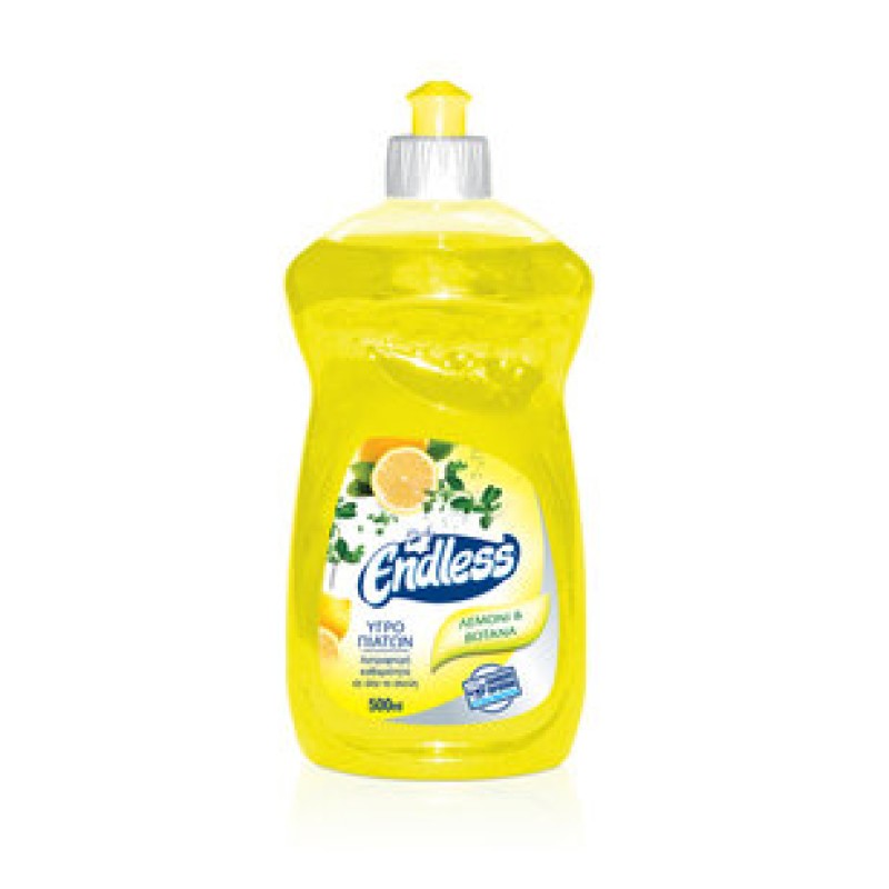 Endless Υγρό Πιάτων Λεμόνι & Βότανα 500ml